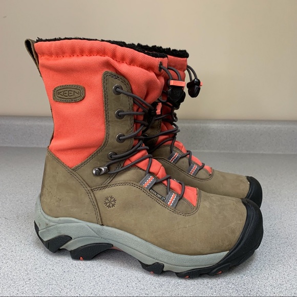 Keen Shoes - KEEN Wilma waterproof warm snow boots, 6.5.